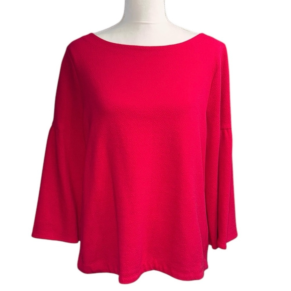 A New Day (NWOT) 3/4 Bell Sleeve  Top Size Large